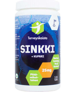 TERVEYSK SINKKI+KUPARI 120TABL RAV.LISÄ Main Image