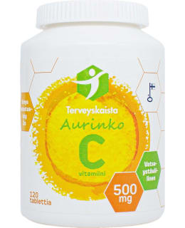 AURINKO VIT C 500MG 120TAB STOMACH-FR Main Image
