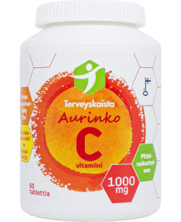 AURINKO VIT C 1000MG 90TABL LONG ACT Main Image
