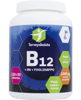 LONG-ACTING B12+B6+FOLIC ACID 150 TABL Main Image