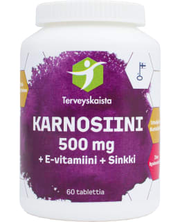 TERVEYSK KARNOSIINI 500MG 60KAPS RAVLISÄ Main Image