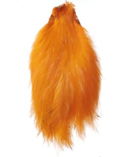 EUMER INDIA COCK NECK CAPE HACKLE ORANGE Main Image
