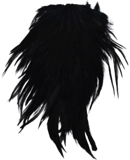 EUMER INDIA COCK SADDLE HACKLE BLACK Main Image