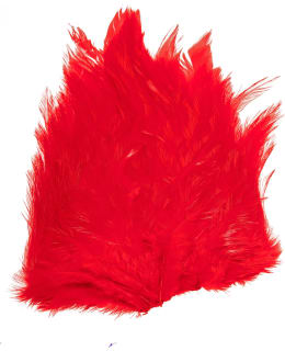 EUMER KEOUGH HACKLE SADDLE PUNAINEN Main Image