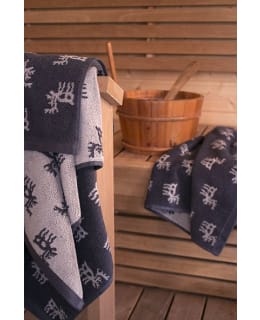 PIKKUPUOTI HARMAA PORO KYLPYPYYHE Main Image