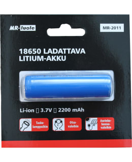 MR 18650 3.7V 2200MAH LITIUN AKKU Main Image
