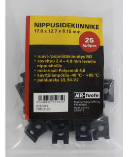 MR MAX M3X4,8MM 25KPL NIPPUSIDEKIINNIKE Main Image