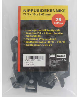 MR MAX M4X7,6MM 25KPL NIPPUSIDEKIINNIKE Main Image