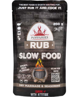 POPPAMIES RUB SLOW FOOD 200 G MAUSTESEOS Main Image