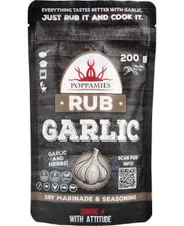 POPPAMIES RUB GARLIC 200 G MAUSTESEOS Main Image