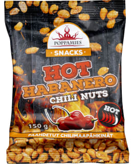 POPPAMIES HOT HABANERO 150G MAAPÄHKINÄT Main Image