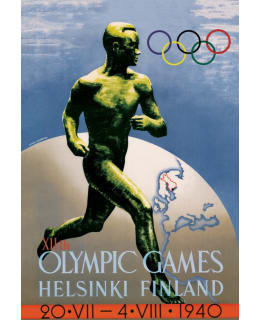 CTF OLYMPICS 1940 POSTIKORTTI Main Image