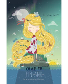 CTF CLOSE YOUR EYES POSTIKORTTI Main Image