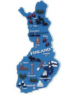 HO SUOMEN KARTTA KUMIMAGNEETTI Main Image