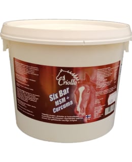 CRIOLLO SIX BAR MSM+CURCUMA 2KG TÄYD. Main Image