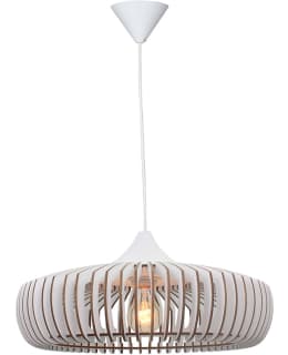 FOCUSLIGHT RIO 43CM E27 WH PENDANT LIGHT Main Image