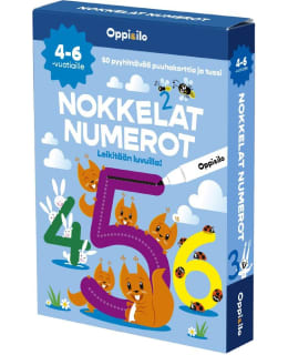 Oppi ja Ilo Nokkelat numerot puuhakortit Main Image
