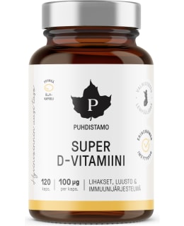 PUHDISTAMO SUPER 120KAPS. D-VITAMIINI Main Image
