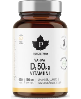 PUHDISTAMO VAHVA D-VITA 120 KAPS RAV.LIS Main Image