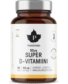 PUHDISTAMO SPR D 50UG 60KAPS RAVINTOLISÄ Main Image