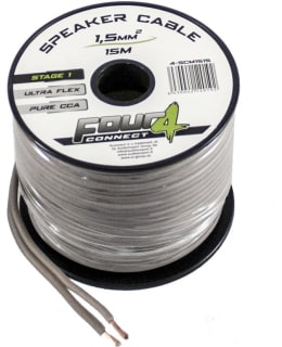 4CONNECT 2X1,5MM2 15M KAIUTINKAAPELI Main Image