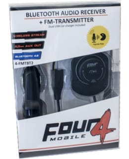 4Mobile Bluetooth 4.2 vastaanotin FM-lähettimellä Main Image