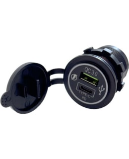 4CONNECT 1A/2.1A 12/24V USB-PISTORASIA Main Image