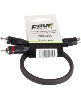 FOUR CONNECT KAKSOISSUOJATTU RCA Y-HAARA Main Image