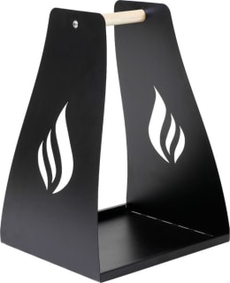 PUUNKANTOTELINE LIESKA, MUSTA, PUUKAHVA Main Image