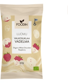 FOODIN LUOMU 50G VALKOSUKLAAVADELMA Main Image