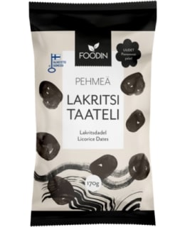 FOODIN 170G LAKRITSITAATELI Main Image