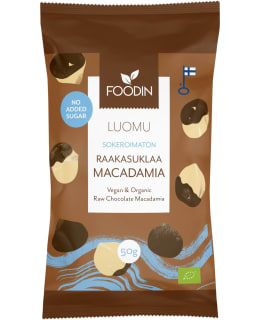 FOODIN LUOMU STON 50G RA.SUKLAAMACADAMIA Main Image