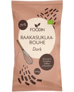 FOODIN DARK LUOMU 100G RAAKASUKLAAMASSA Main Image