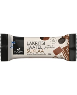 FOODIN SUKLAA 35G LAKRITSITAATELIPATUKKA Main Image
