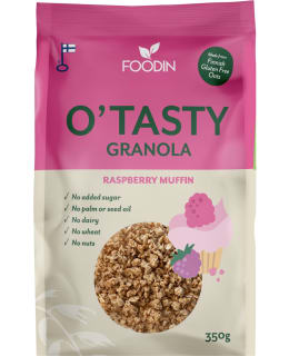 FOODIN OTASTY VADELMA 350G KAURAGRANOLA Main Image