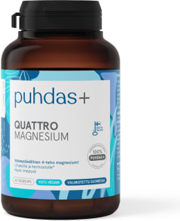 PUHDAS+ QUATTRO MAGN 120KAPS RAV.LISÄ Main Image