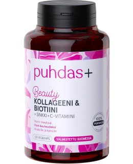 PUHDAS+ 120 KAPS. KOLLAGEENI+BIOTIINI Main Image