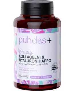 PUHDAS+ 120 VEGEKAPS COLLAG & HYALUR + C Main Image