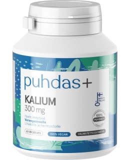 PUHDAS+ KALIUM 300 MG RAVINTOLISÄ Main Image