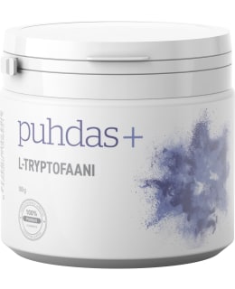 PUHDAS+ L-TRYPOTOF 100G RAVINTOLISÄ Main Image