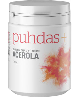 PUHDAS+ C ACEROLA 100 G RAVINTOLISÄ Main Image