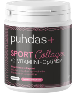 PUHDAS+ SPORT COLLAGEN+C 260G RAV.LISÄ Main Image