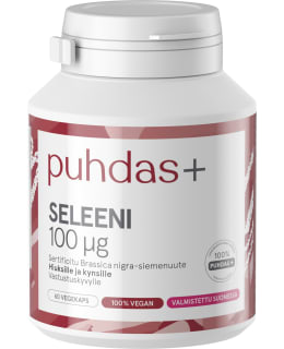 PUHDAS+ SELEENI 100UG 60KAPS RAVINTOLISÄ Main Image
