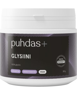 PUHDAS+ GLYSINE 100% 200G RAVINTOLISÄ Main Image