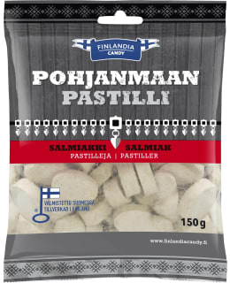 POHJANMAAN PASTILLI 150 G SALMIAKKI Main Image