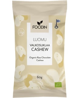FOODIN 60G LUOMU VALKOSUKLAACASHEW Main Image
