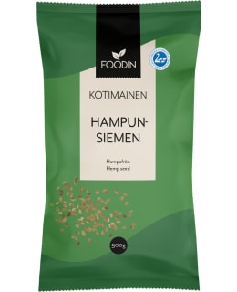 FOODIN 500G KOTIMAINEN HAMPUNSIEMEN Main Image