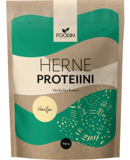 FOODIN VANILJA 650G HERNEPROTEIINIJAUHE Main Image