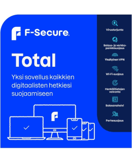 F-SECURE TOTAL 1 LAITE, 2 VUOTTA Main Image