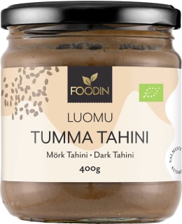 FOODIN 400G LUOMU TUMMA TAHINI (RAAKA) Main Image